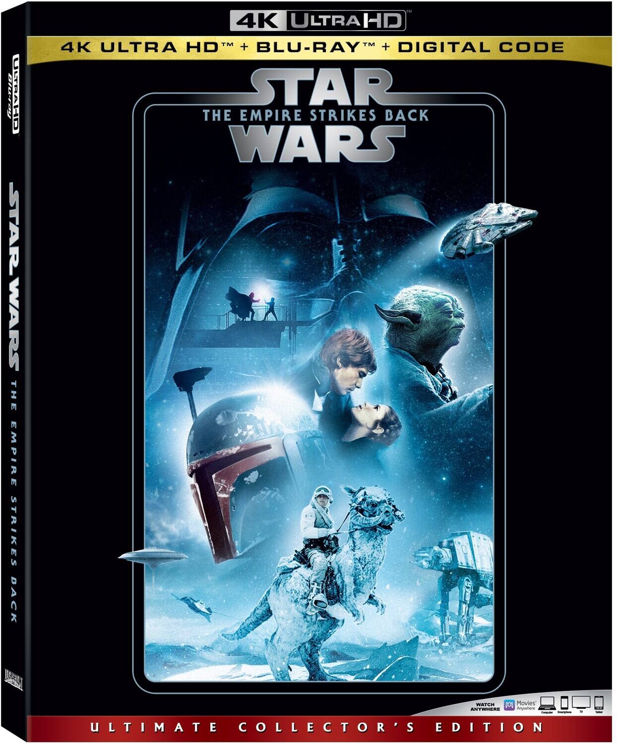 Alt View 1. Star Wars: Episode V: The Empire Strikes Back   - 4K Blu-Ray.