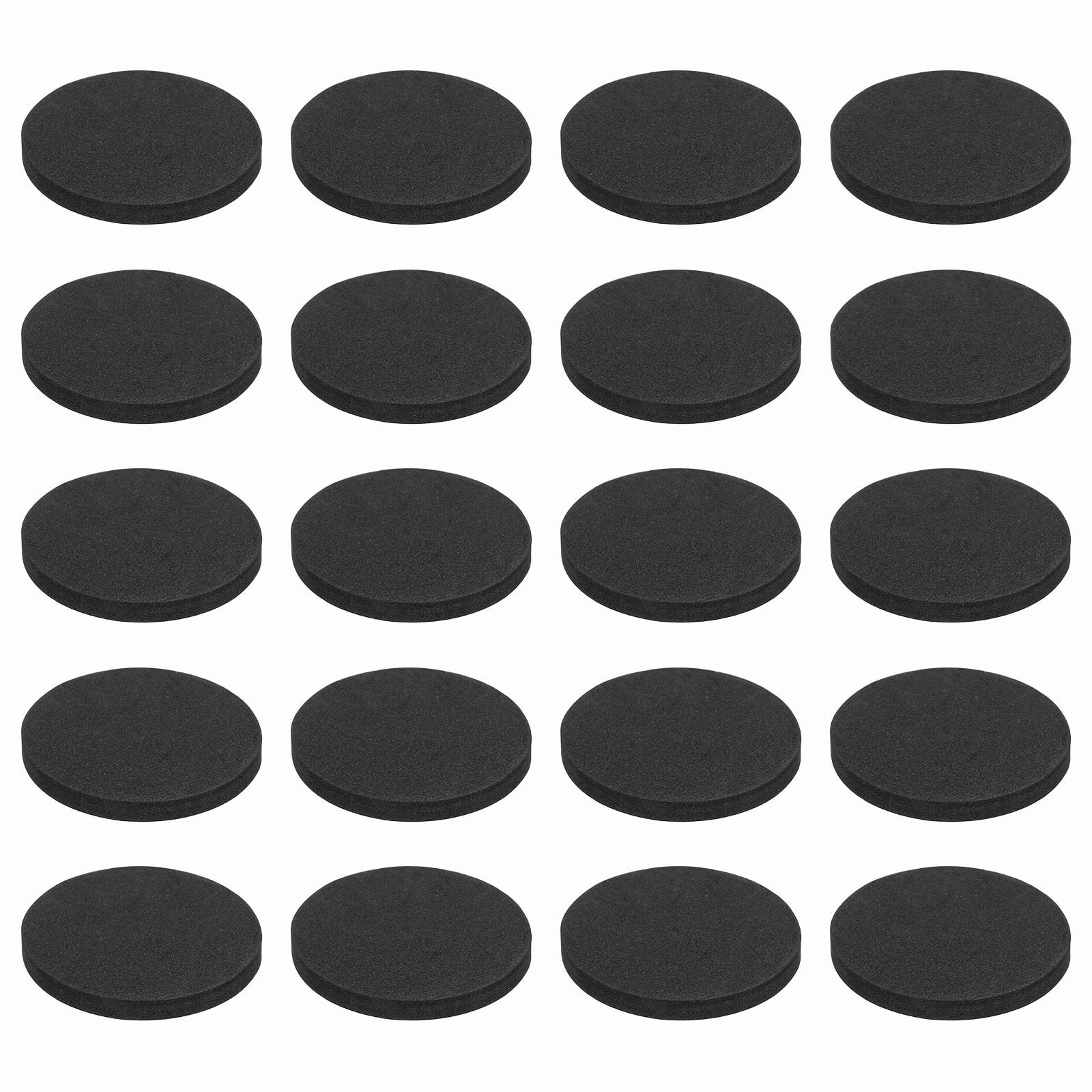 Unique Bargains - 32pcs Single Sided Speaker Isolation Feet Pads, 50x5mm Non Slip Foam Shock Absorption Pad for Amplifier - Black price history on PriceWatchPro