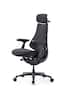 Front. LiberNovo - Omni Pro Dynamic Ergonomic Chair-Extended Seat 48cm - Graphite.
