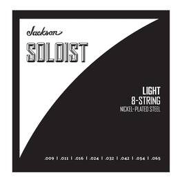 Jackson - "Jackson Soloist 8-String Nickel-Plated Strings (Light, .009-.065 Gauge)"