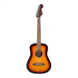 Fender - California Standard Redondo Mini with Bag, Spruce Top, 3-Color Sunburst