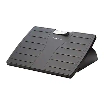 Front. Fellowes - Office Suites Microban Footrests - Black.