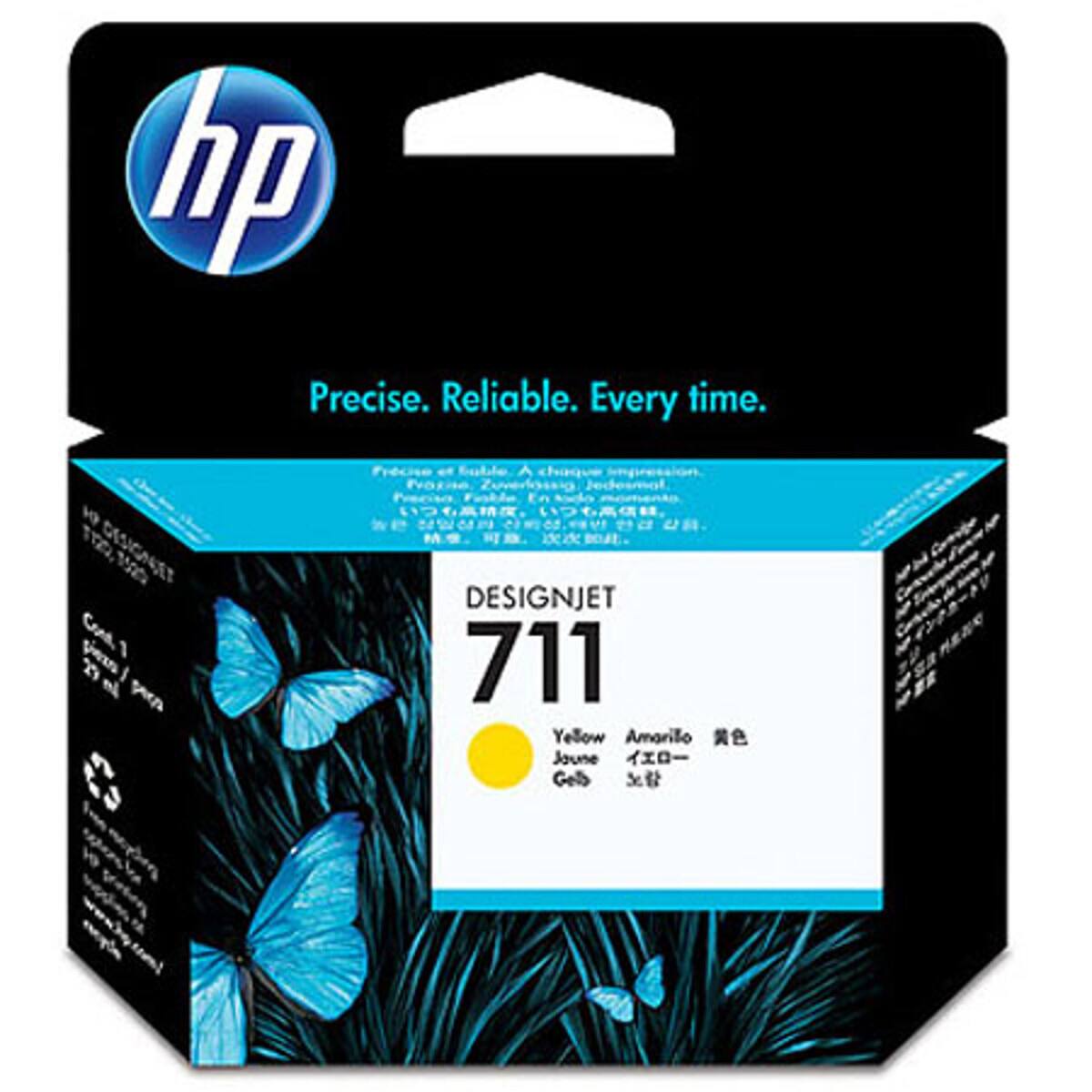 hp Precise. Reliable. Every time.

DESIGNJET 711 Yellow Amarillo Jaune Jaune Gelb