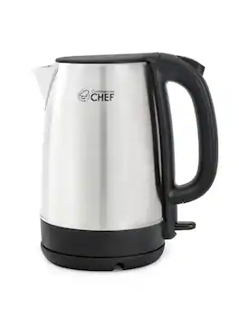 Commercial Chef - 1.7L Cordless Kettle - Stainless Steel