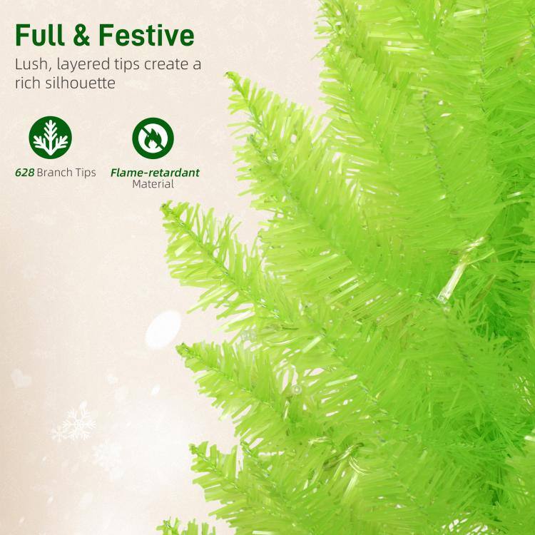 Full & Festive  
Lush, layered tips create a rich silhouette  

628 Branch Tips  
Flame-retardant Material