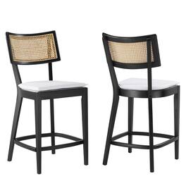 Caledonia Wood Counter Stools Set of 2 by Modway - 0