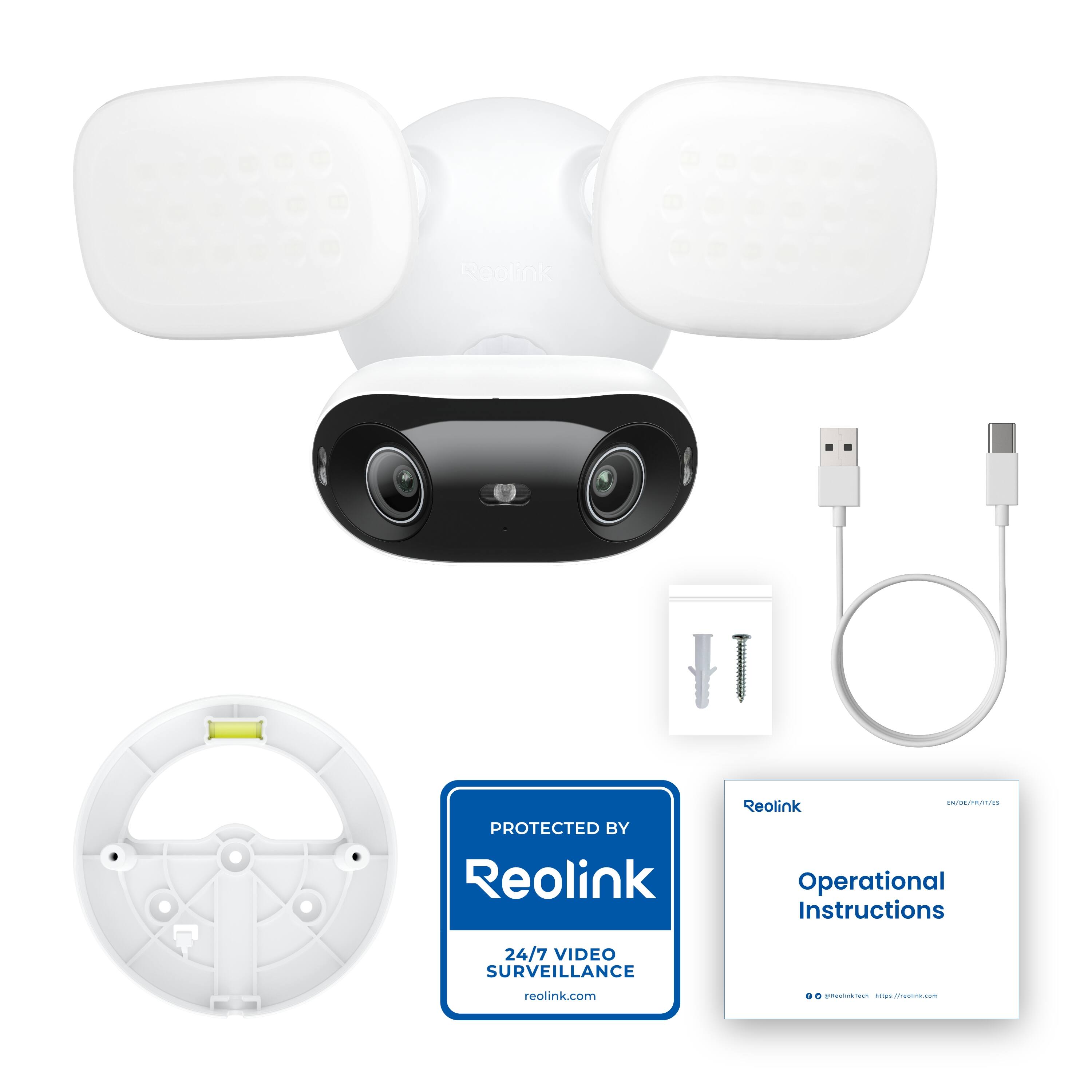Reolink  
PROTECTED BY Reolink  
EN/V6/TA/Y5/18  
Operational Instructions  
24/7 VIDEO SURVEILLANCE  
reolink.com
