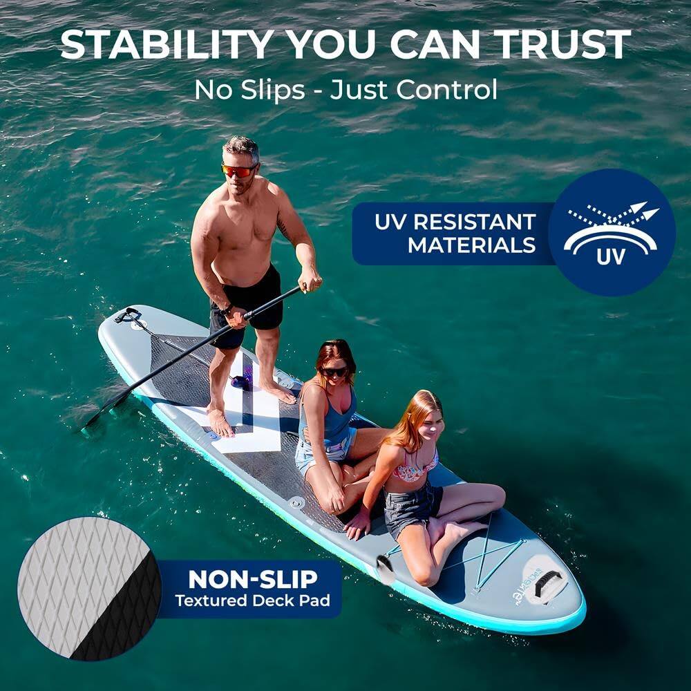 STABILITY YOU CAN TRUST  
No Slips - Just Control  

UV RESISTANT MATERIALS  

NON-SLIP  
Textured Deck Pad