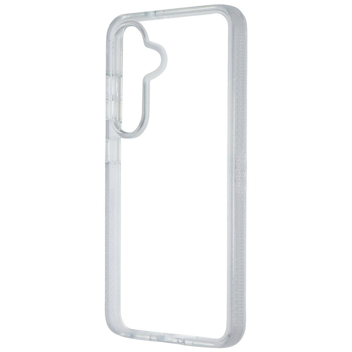 Front. ZAGG - ZAGG Crystal Palace Series Case for Samsung Galaxy S25 - Clear - Clear.