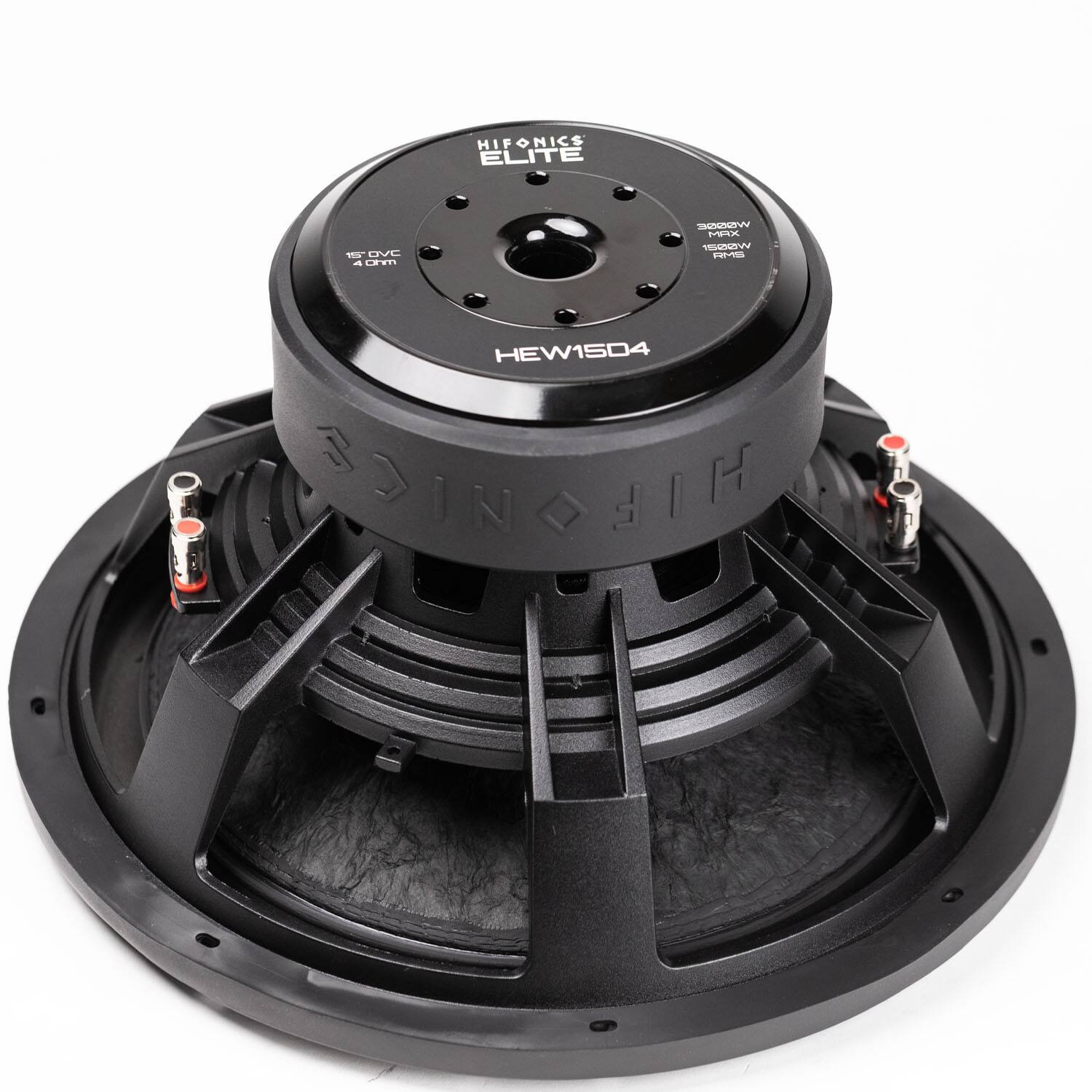 HIFONICS ELITE  
DVC  
HEW15D4  
15" DVC  
4Ω  
300W  
150W  
150W  
RMS