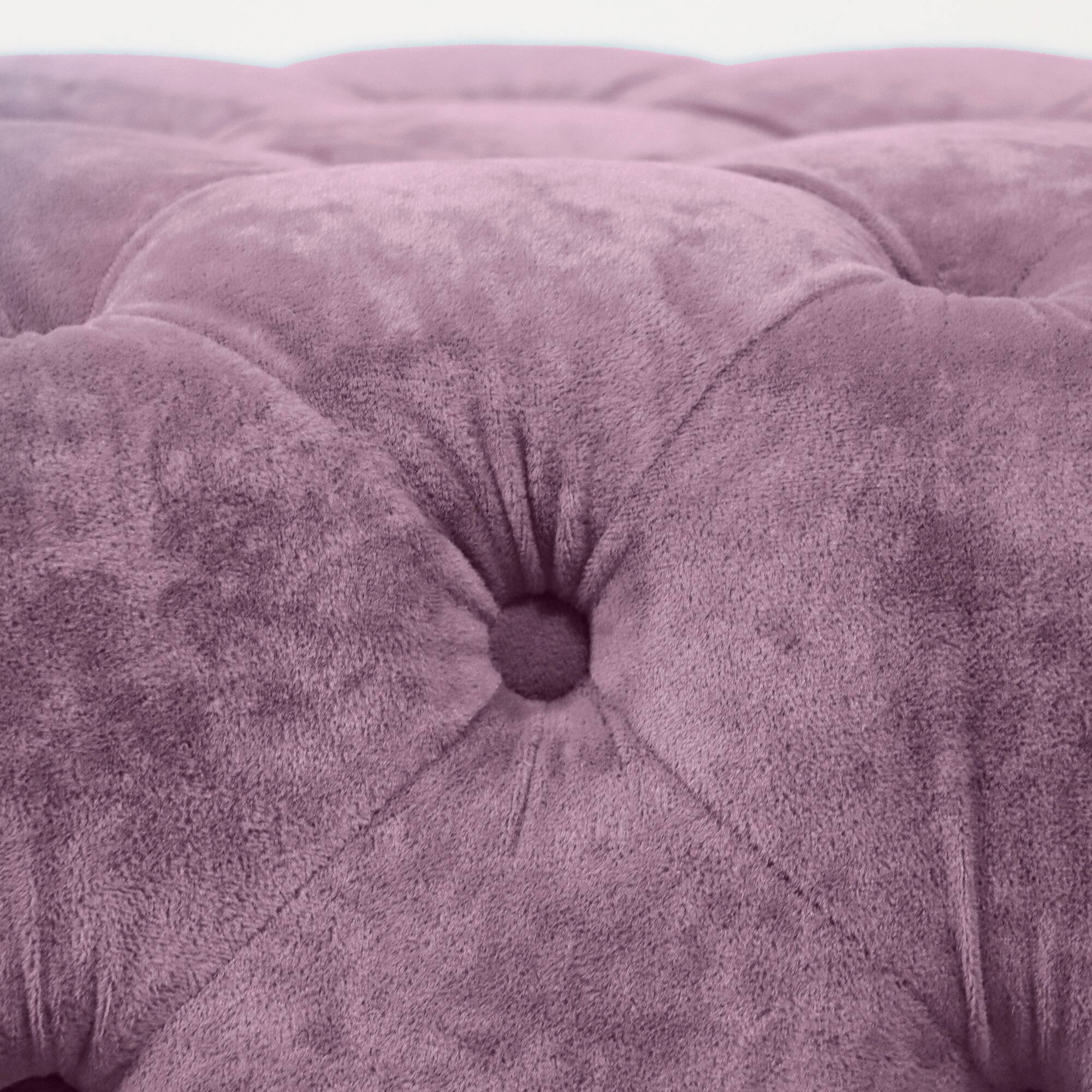 Alt View 9. GOODSILO - Modern Velvet Upholstered Ottoman with Storage, Versatile Foot Stool and End Table for Living Room and Bedroom - Purple.