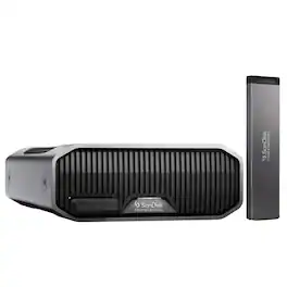 SanDisk Professional - 12TB G-DRIVE PROJECT Thunderbolt 3 External Hard Drive with PRO-BLADE SSD Mag 1TB