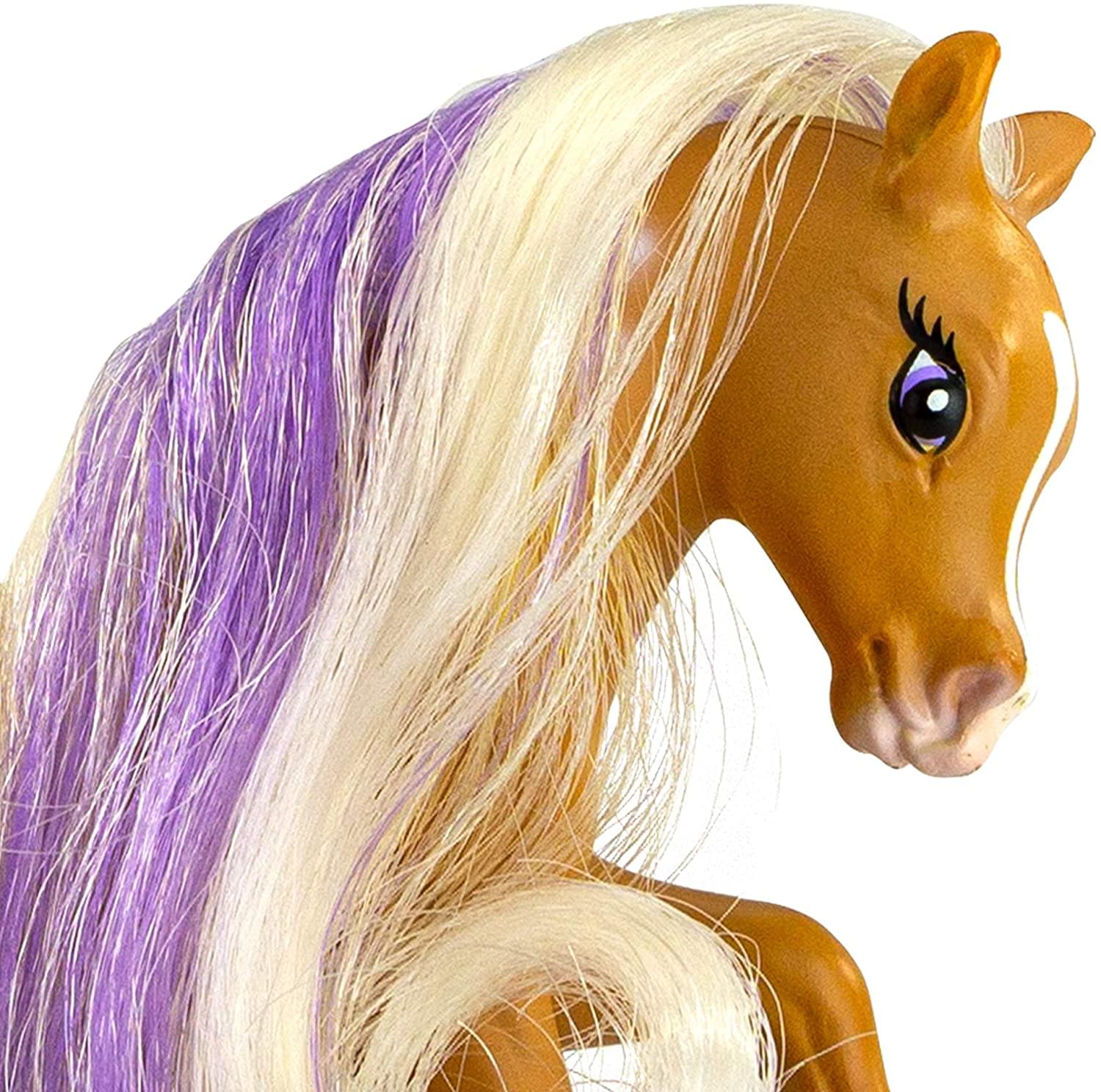 Alt View 2. Breyer - Breyer Li'l Beauties 4 Inch Fashion Horse | Sunset - Brown.
