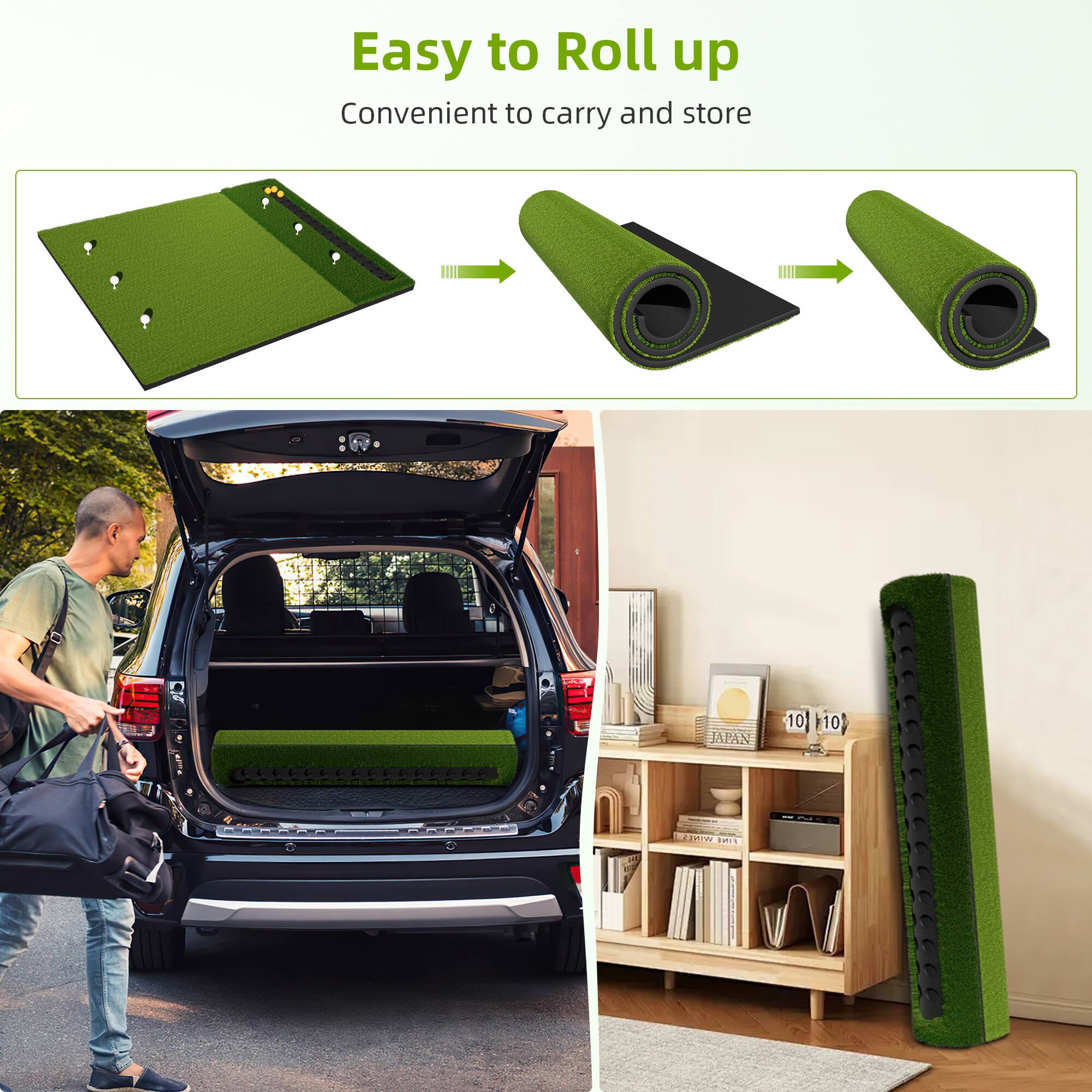 Easy to Roll up  
Convenient to carry and store  

JAPAN 10 x 10 L