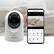 Alt View 12. MOBI - Cam PRO HD 2Pk WiFi Pan & Tilt Video Baby Monitor w 2-Way Audio, Color Night Vision, & Cry Detection - White.