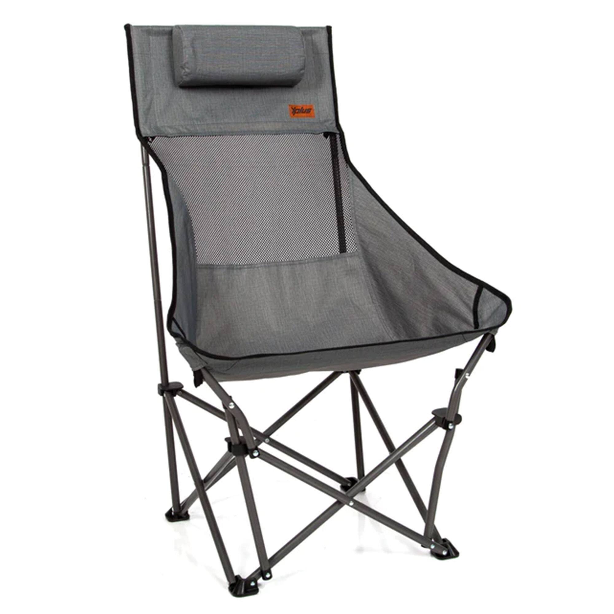 Alt View 5. Mac Sports - Mac Sports Outdoor Collapsible Utility Camping Cart, Gray, & Camping Chair, Gray - Grey.