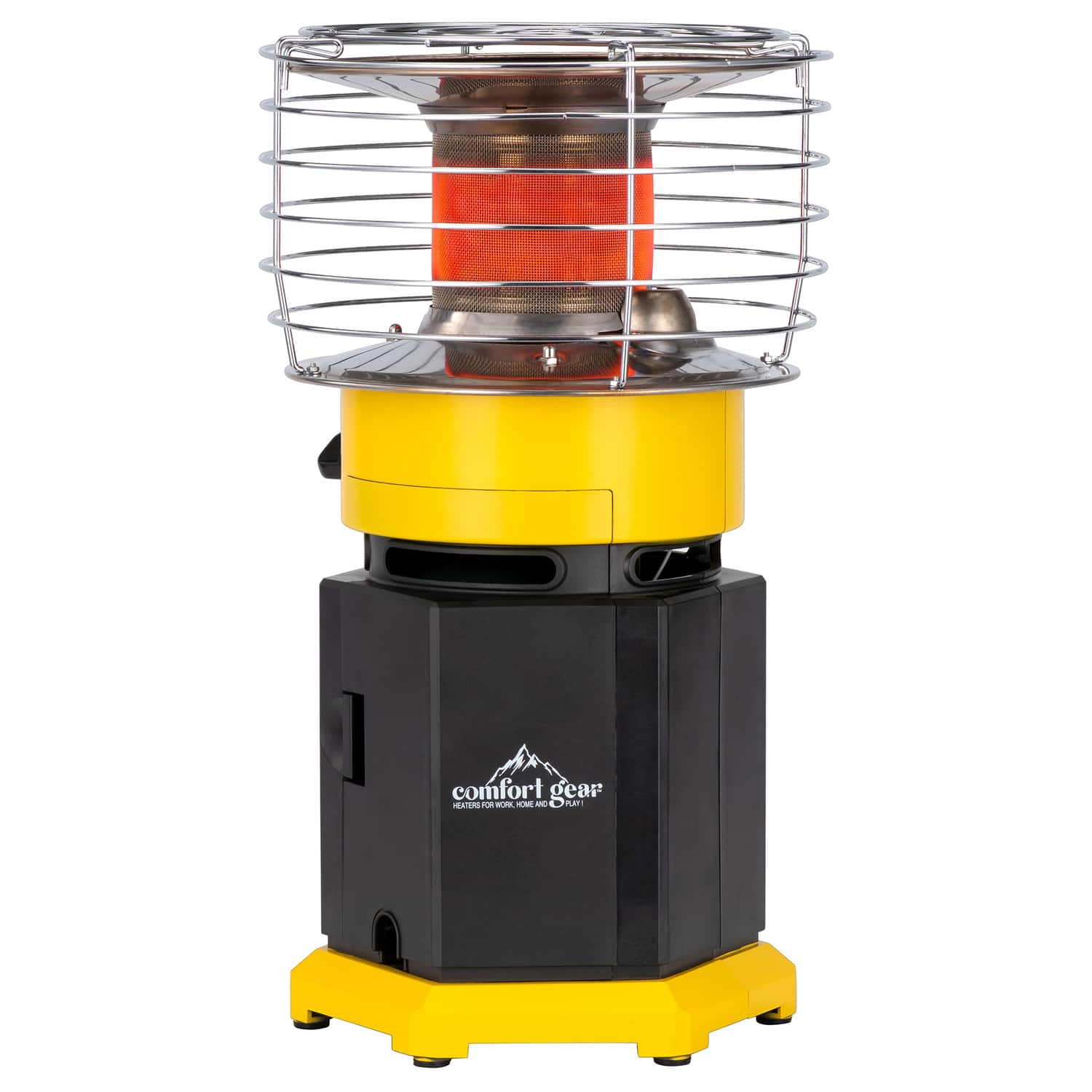 comfort gear  
HEATERS FOR WORK, HOME AND OUTDOORS