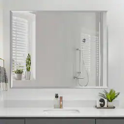 36"L x 24"W Frameless