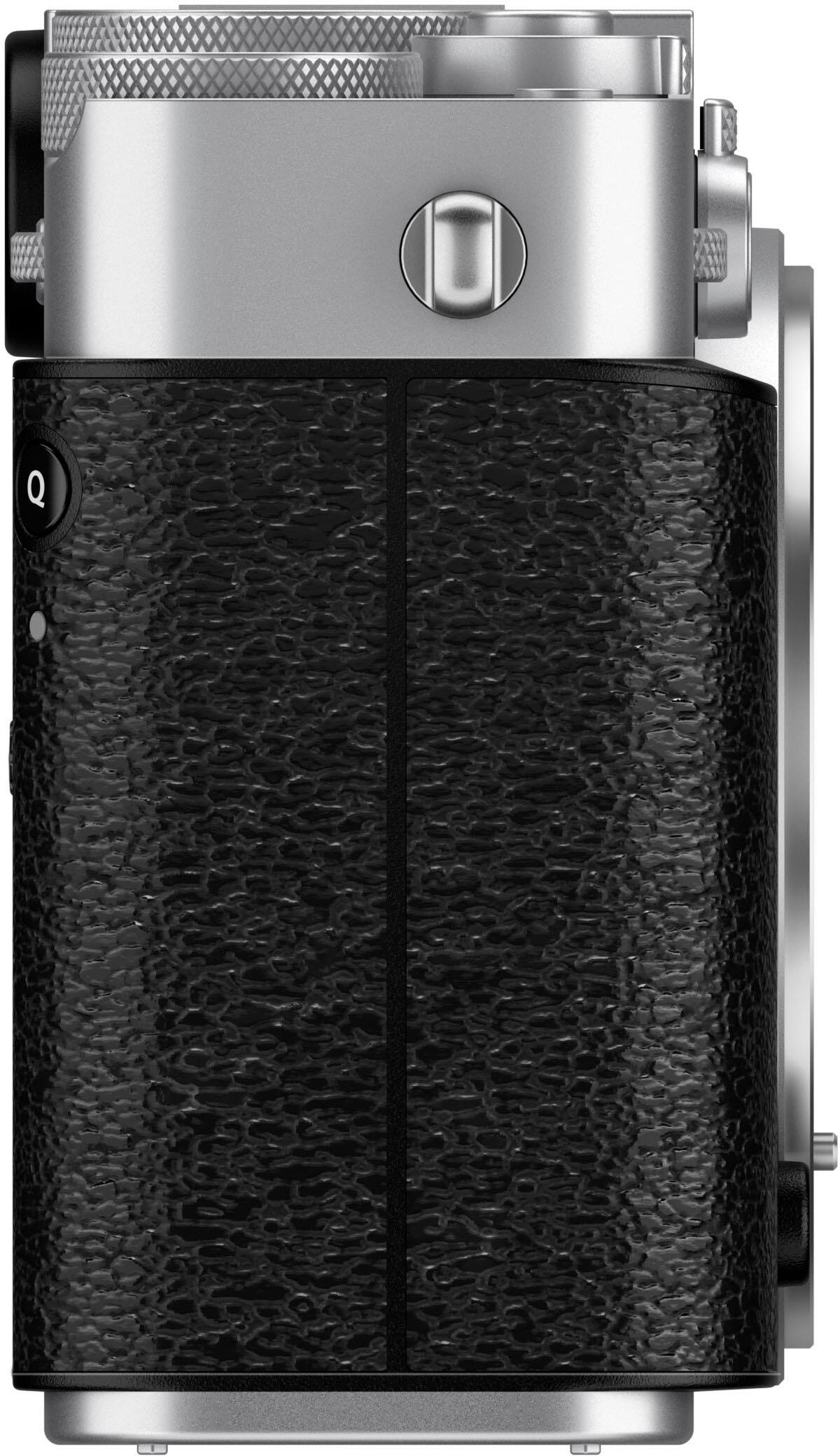 Alt View 3. Fujifilm - X-E5 Mirrorless Camera Body - Silver.