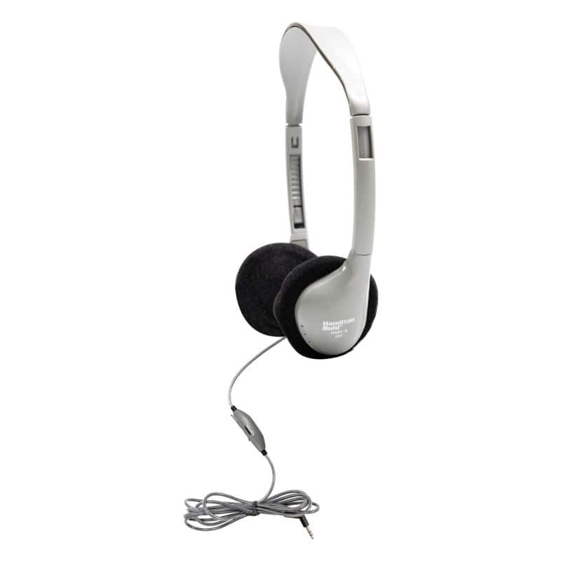 HamiltonBuhl - SchoolMate On-Ear Stereo Headphone with in-line Volume