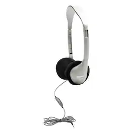 HamiltonBuhl - SchoolMate On-Ear Stereo Headphone with in-line Volume