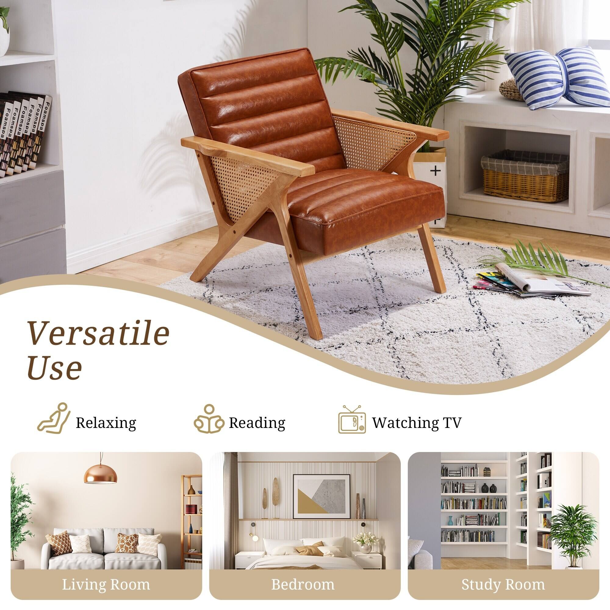 Versatile Use

- Relaxing
- Reading
- Watching TV

Living Room
Bedroom
Study Room