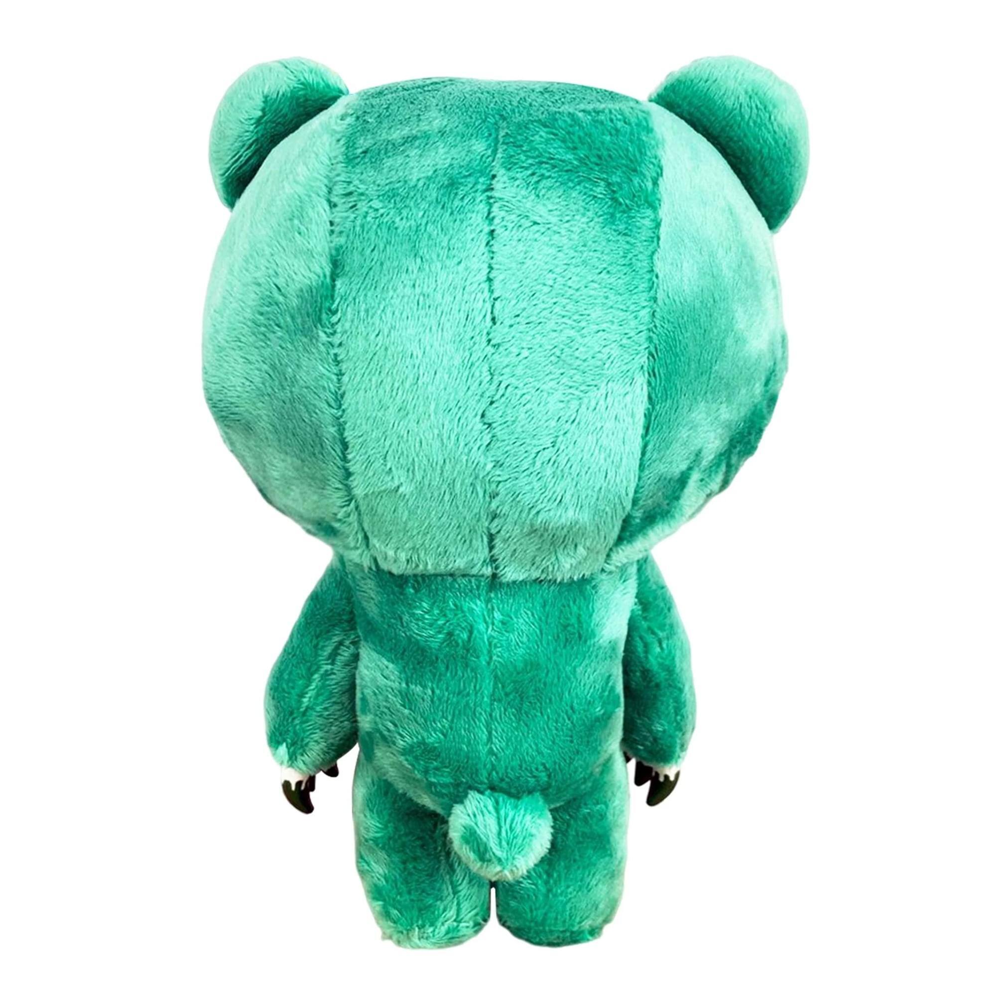 Alt View 10. Great Eastern - Gloomy Bear Green 8 Inch Collector Plush - Green.