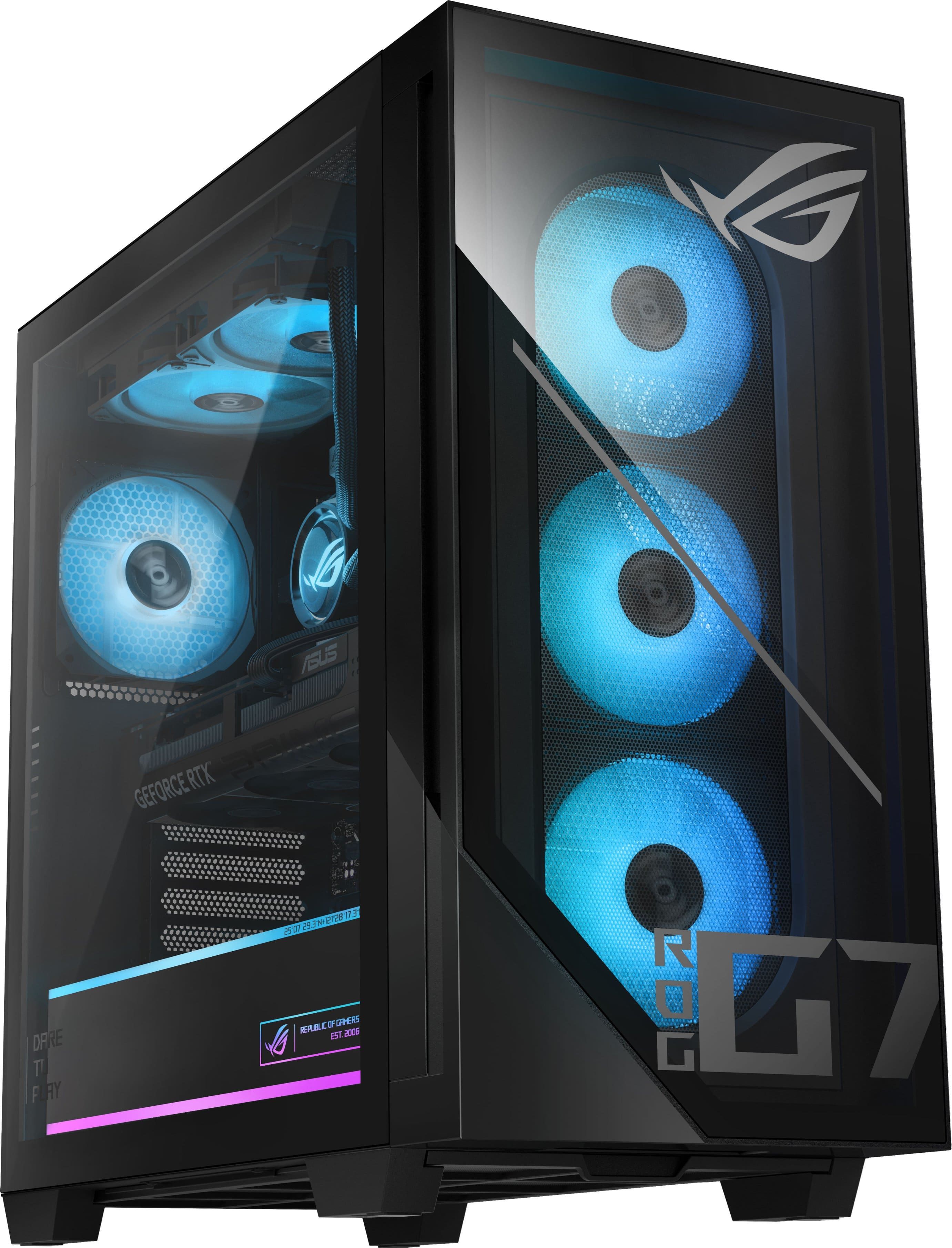 ASUS ROG GM700 Gaming Desktop AMD Ryzen 7 9800X3D (2024) 32GB