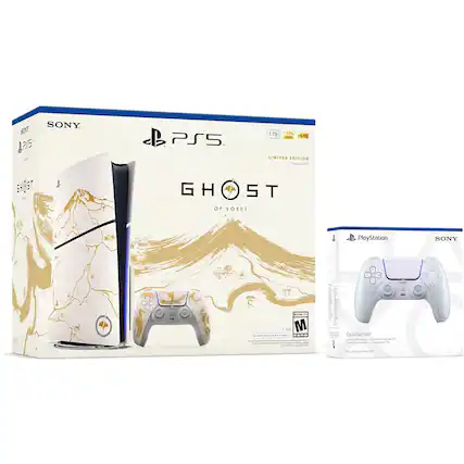 SONY
PS5
1T8
4K
GHOST OF YOTEI
LIMITED EDITION
PlayStation
DualSense
Controller
For PS5