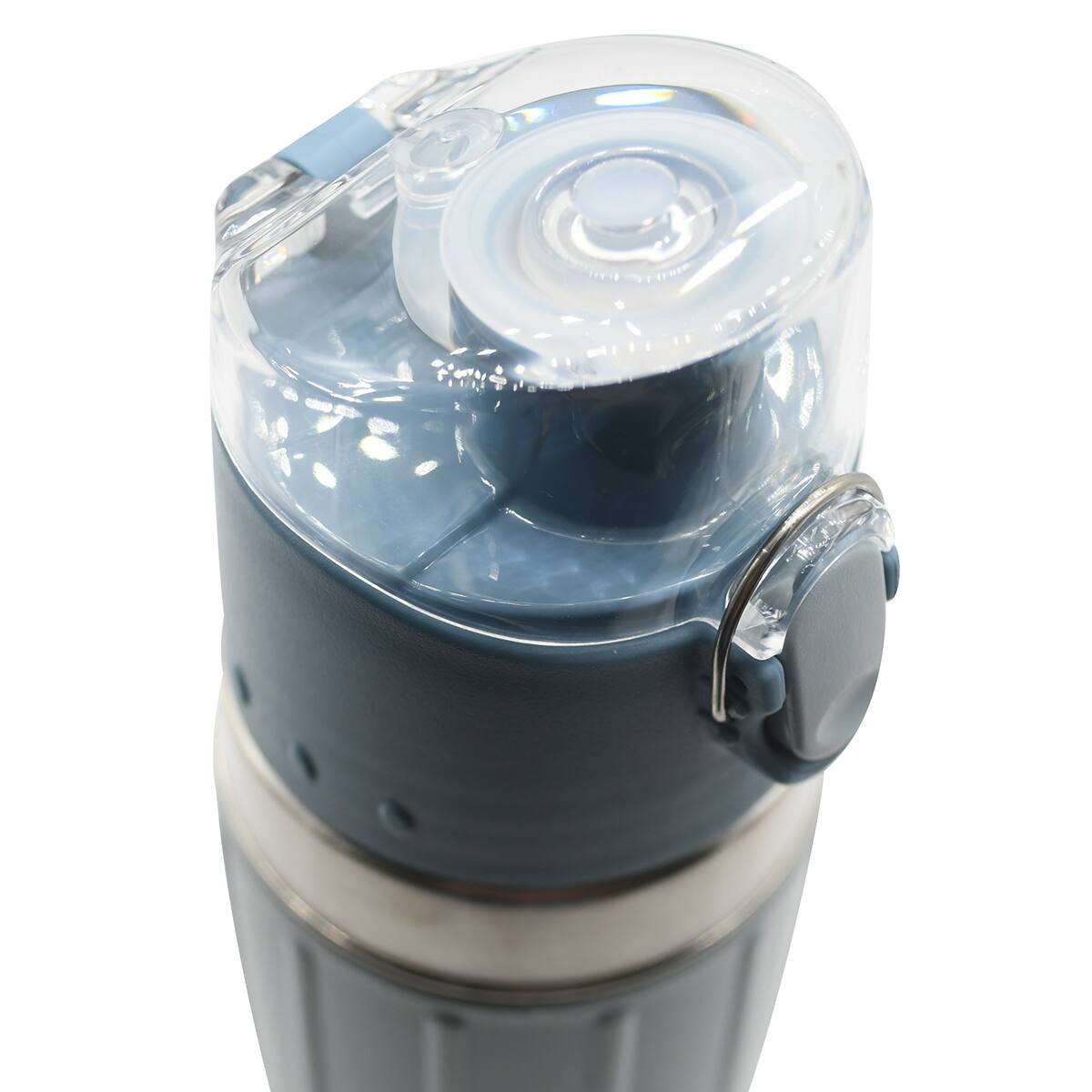 Alt View 2. Thermos - Thermos 18 oz. Vacuum Insulated Stainless Steel Water Bottle - Silver/Gray - Gray.