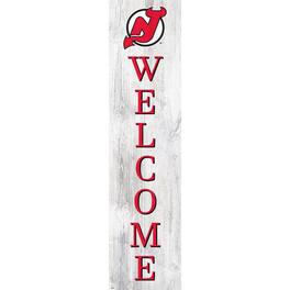 Fan Creations - New Jersey Devils 48'' Welcome Leaner - Multicolor