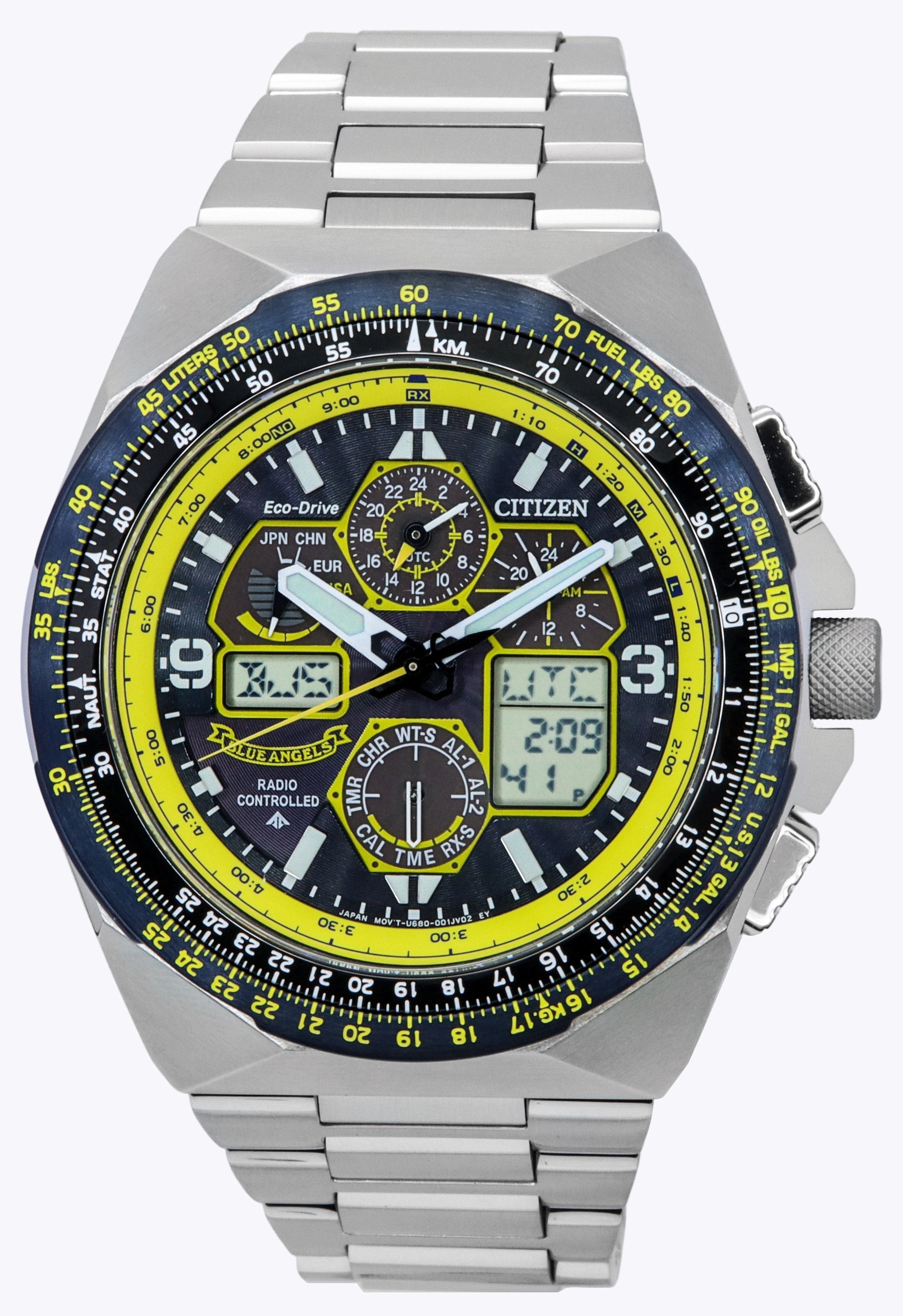 Citizen Promaster Skyhawk A T Blue Angels Chronograph Eco Drive
