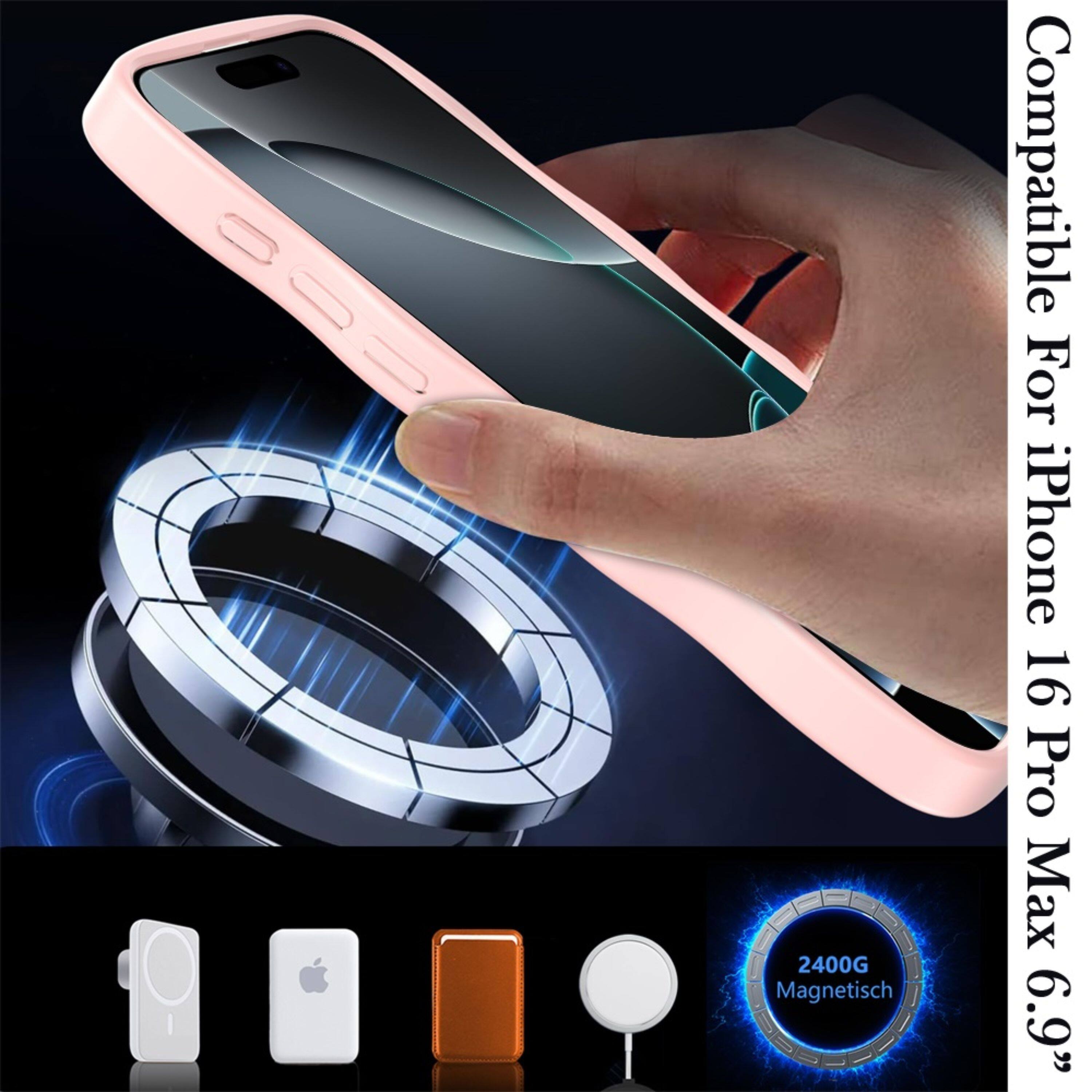 2400G Magnetisch Compatible For iPhone 16 Pro Max 6.9"