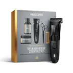 Manscaped Beard Hedger Essentials Kit:

* Trim: Coupes, nettoyer, acondicionar y estilo
* Shampoo: Recortar, limpiar, acondicionar y estilo
* Conditioner: Recortar, limpiar, acondicionar y estilo
* Beard Oil: Recortar, limpiar, acondicionar y estilo
* Beard Brush: Recortar, limpiar, acondicionar y estilo
* Comb: Recortar, limpiar, acondicionar y estilo
* Scissors: Recortar, limpiar, acondicionar y estilo
* Pre-Shave Oil: Recortar, limpiar, acondicionar y estilo
* Aftershave: Recortar, limpiar, acondicionar y estilo
* Beard Balm: Recortar, limpiar, acondicionar y estilo