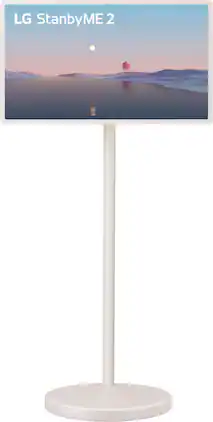 LG - StanbyME 2 - 27” Class LED QHD Smart webOS Portable and Detachable Touch Screen with Full Swivel Rotation (2025)