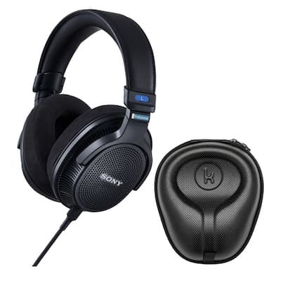 Sony MDR MV1 Open Back Reference Monitor Headphones with Hard Sony MDR MV1 Open Back Reference Monitor Headphones with Hard