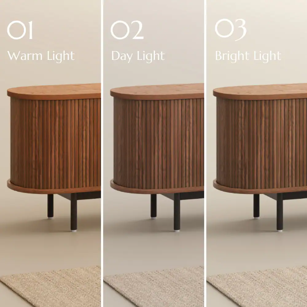 O1 Warm Light  
O2 Day Light  
O3 Bright Light