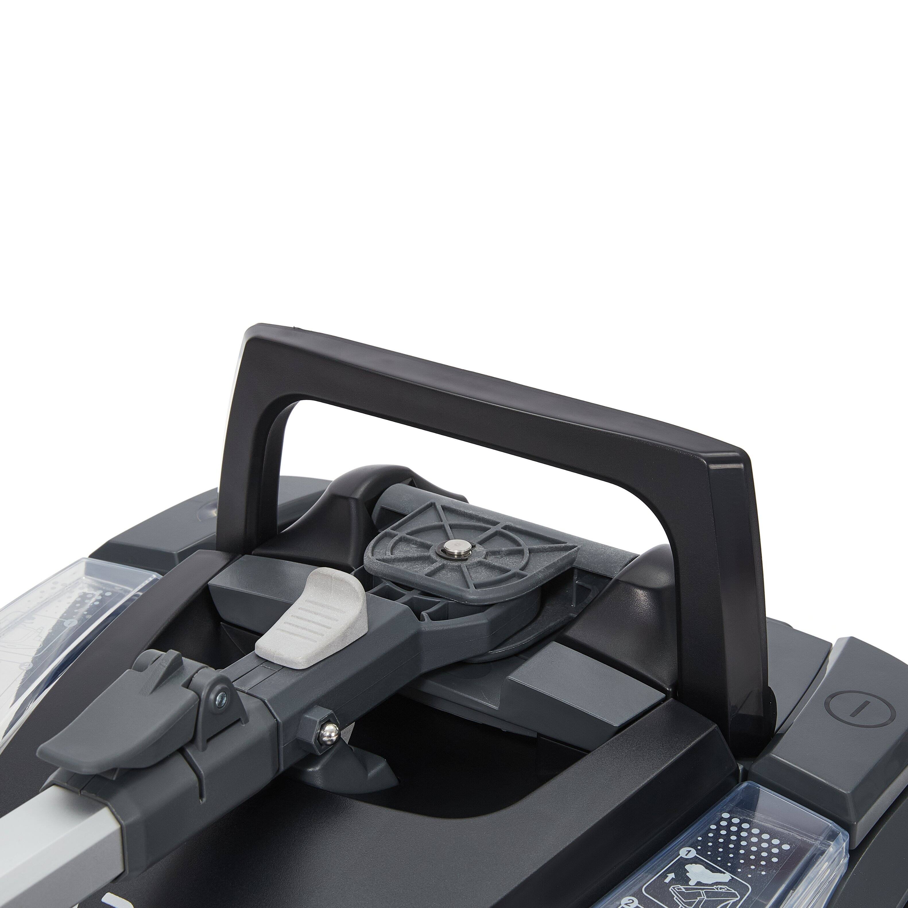 Alt View 9. Dapper Supply - Battery Powered Walk Behind Mini Floor Scrubber Compact Portable 14 Inch 75 Min Runtime 350 RPM Commercial Use - Black.