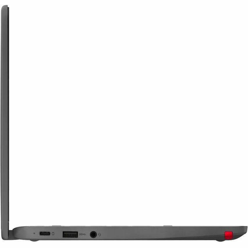 Alt View 4. Lenovo - Lenovo 500e Yoga Chromebook Gen 4 82W4000AUS 12.2" Touchscreen Convertible 2 in 1 Chromebook - WUXGA - 60 Hz - Intel N-S - Graphite Gray.