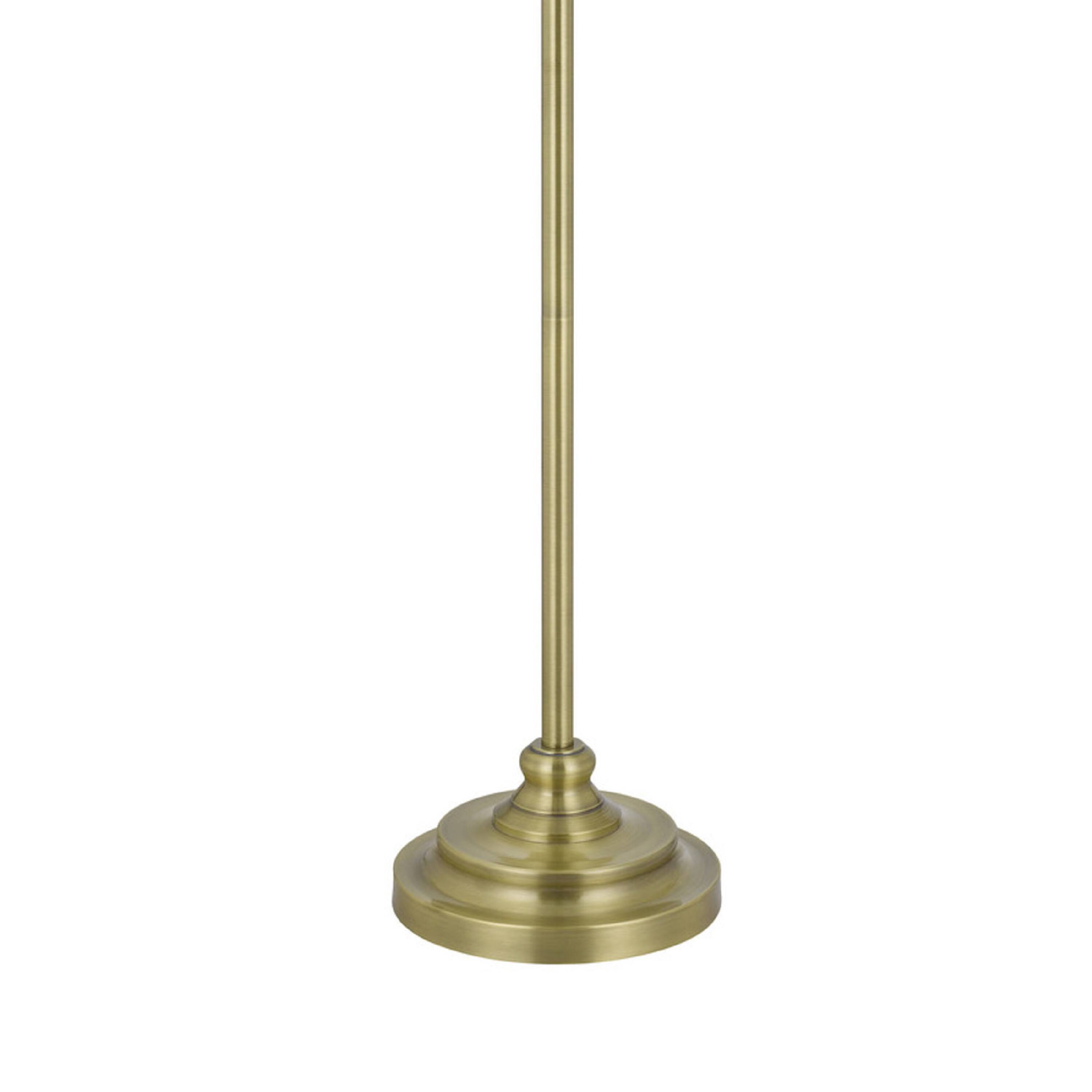 Alt View 2. Manhattan Lane - Floor Lamp with Hardback Linen Shade, 61 Inch.