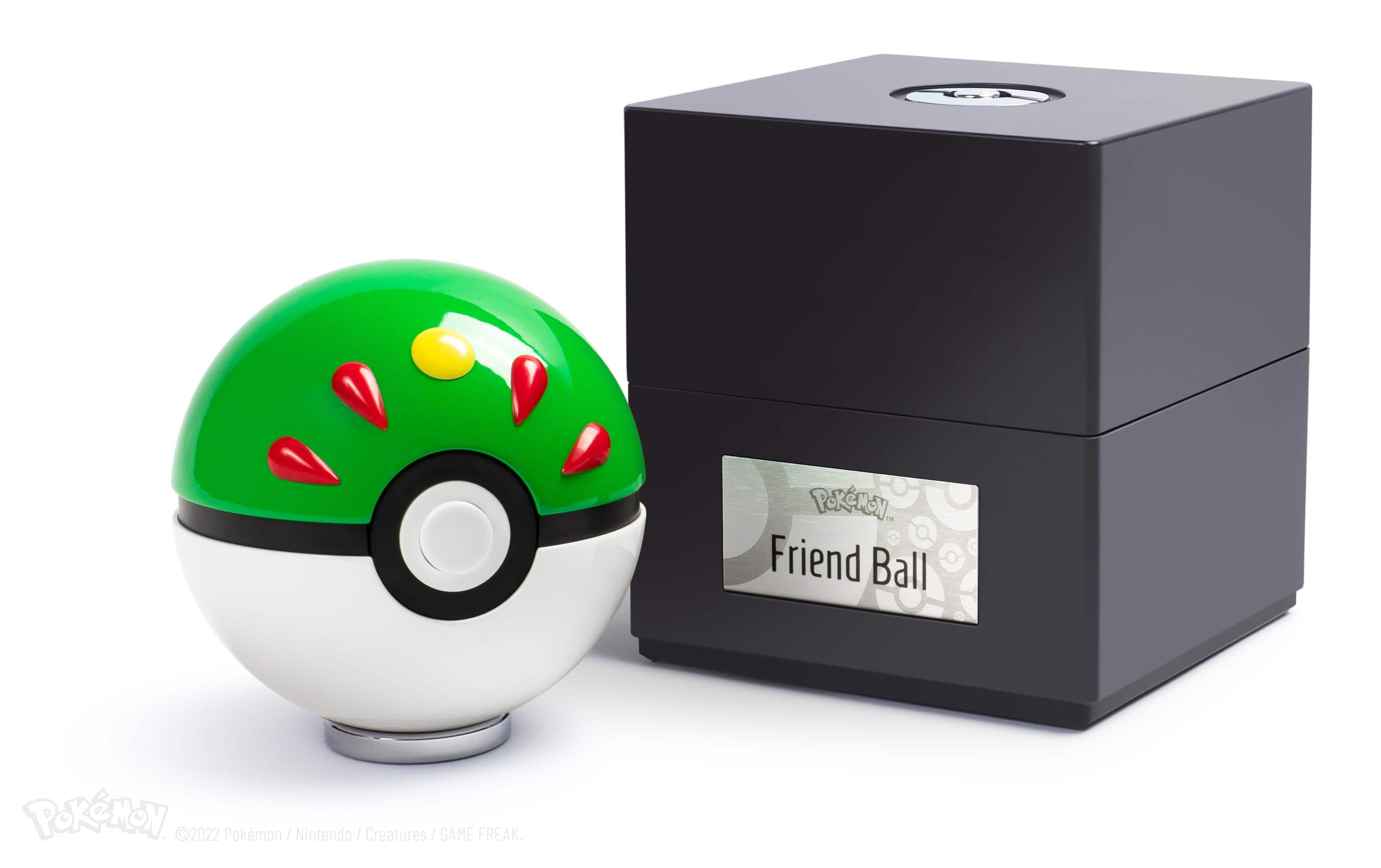Pokémon Pokemon Light Up Die Cast Friend Ball Replica Green - Best Buy