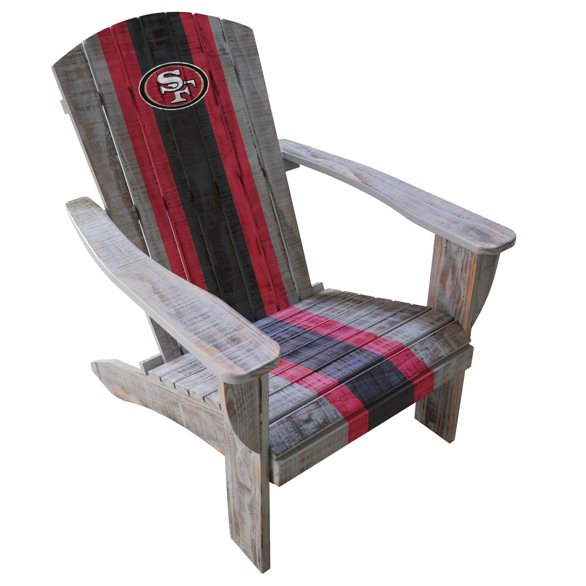 Imperial - San Francisco 49ers Wooden Adirondack Chair - Multicolor