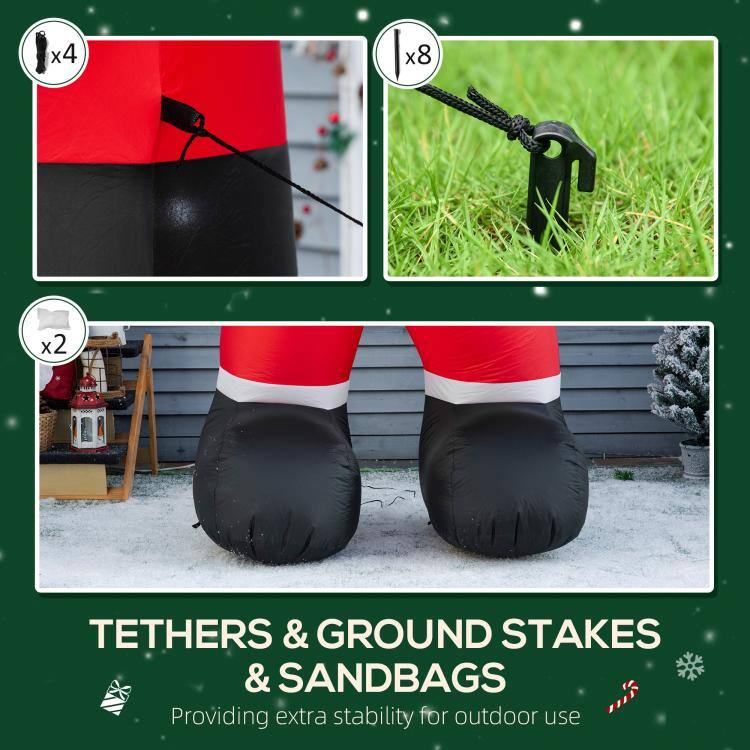 x4  
x8  
x2  
TETHERS & GROUND STAKES & SANDBAGS  
Providing extra stability for outdoor use