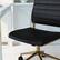 Alt View 16. Martha Stewart - Ivy Ribbed Faux Leather Office Chair - Black Faux Leather/Polished Brass.