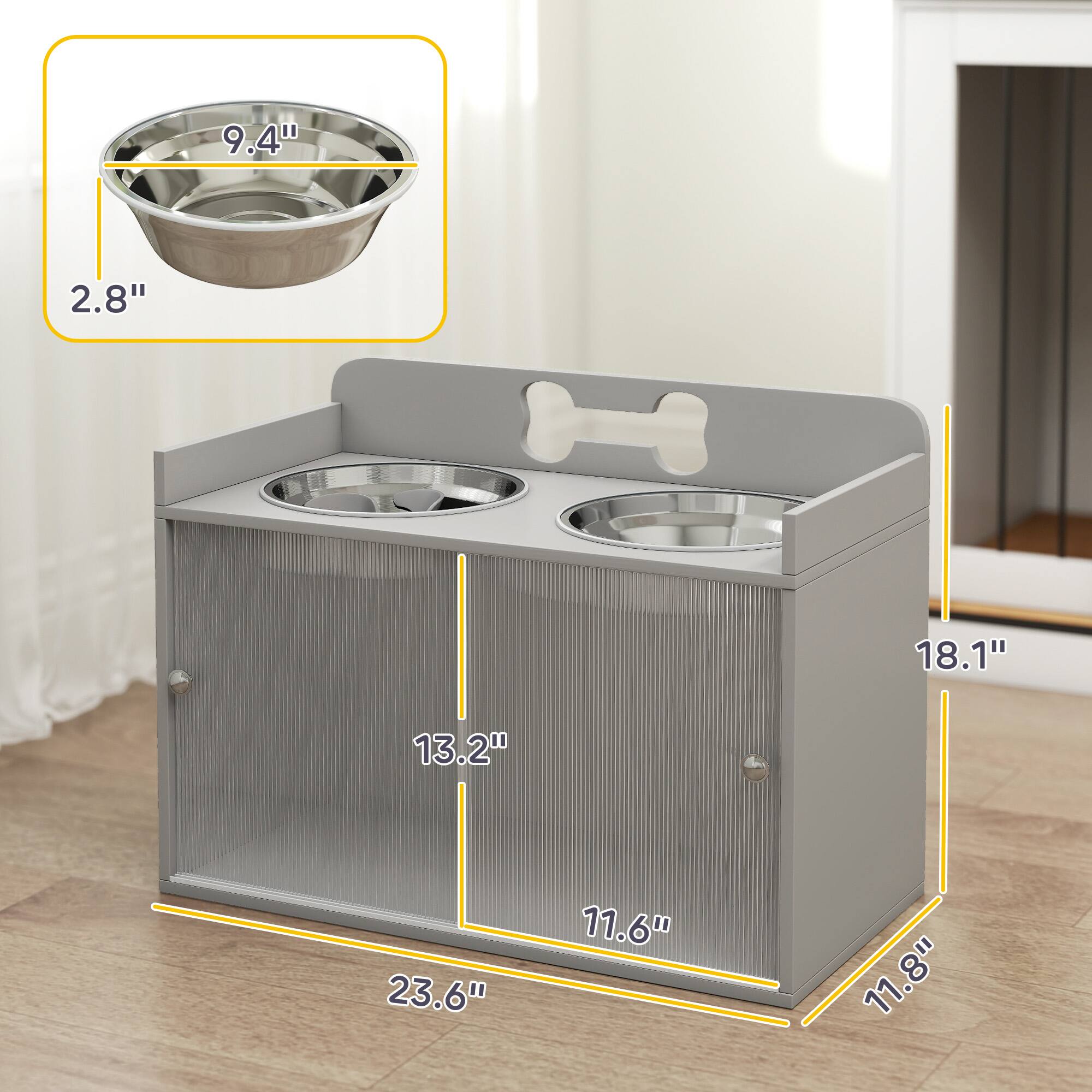 9.4" 2.8" 18.1" 13.2" 23.6" 11.6" 11.8"