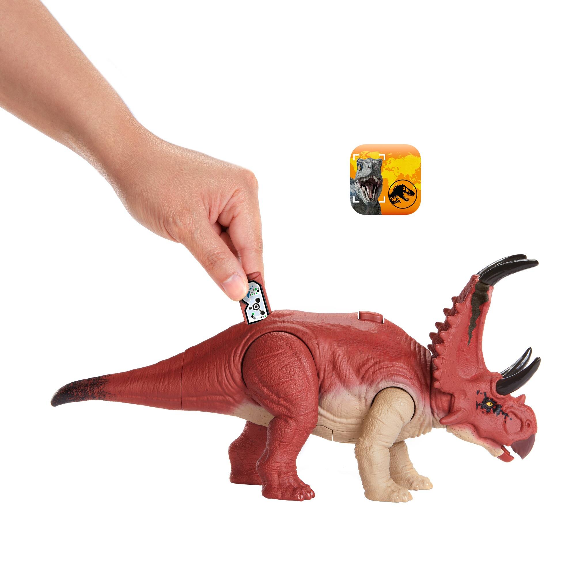 Alt View 16. Jurassic World - Wild Roar Dinosaur Sound and Attack Action Figure - Styles May Vary.