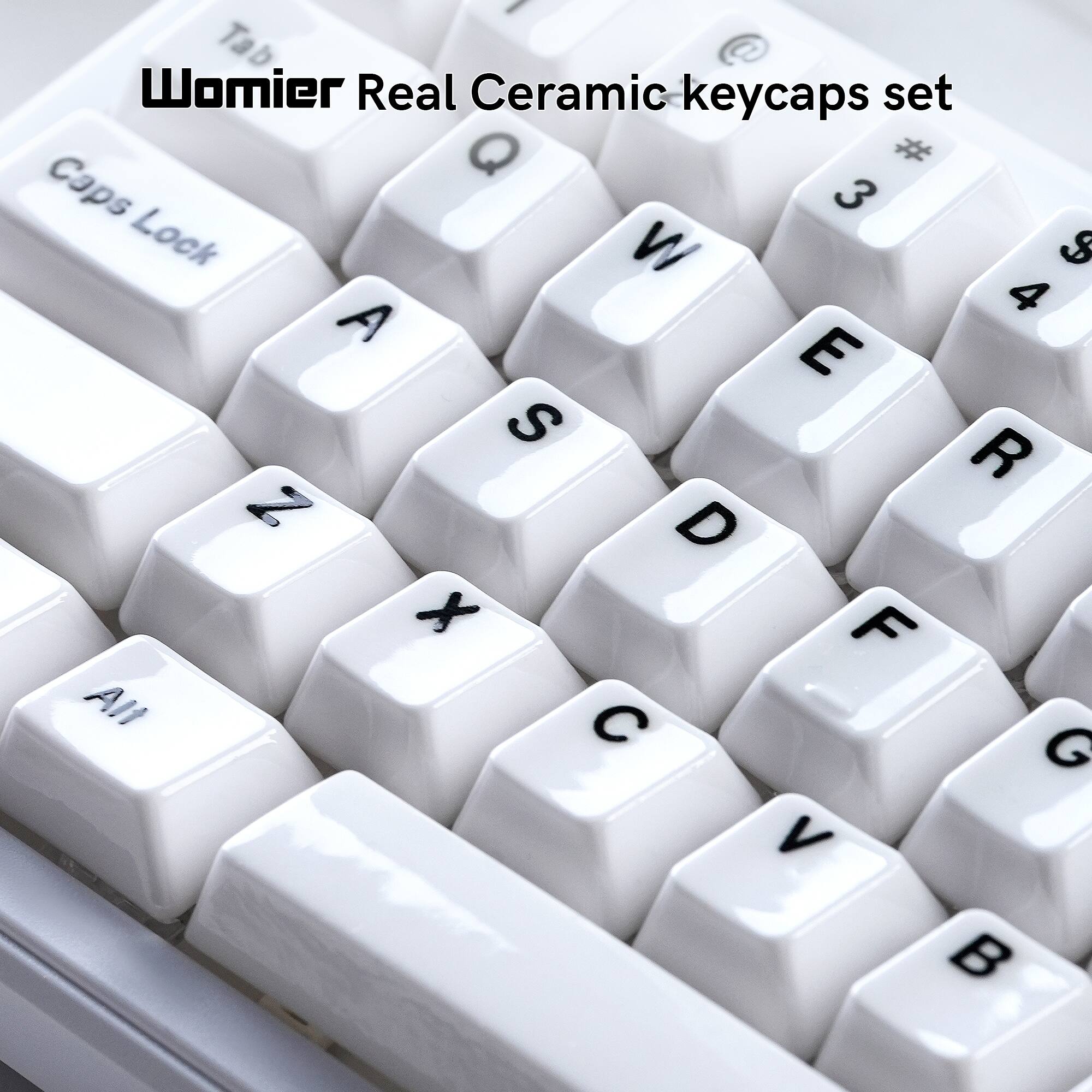Womier Real Ceramic keycaps set