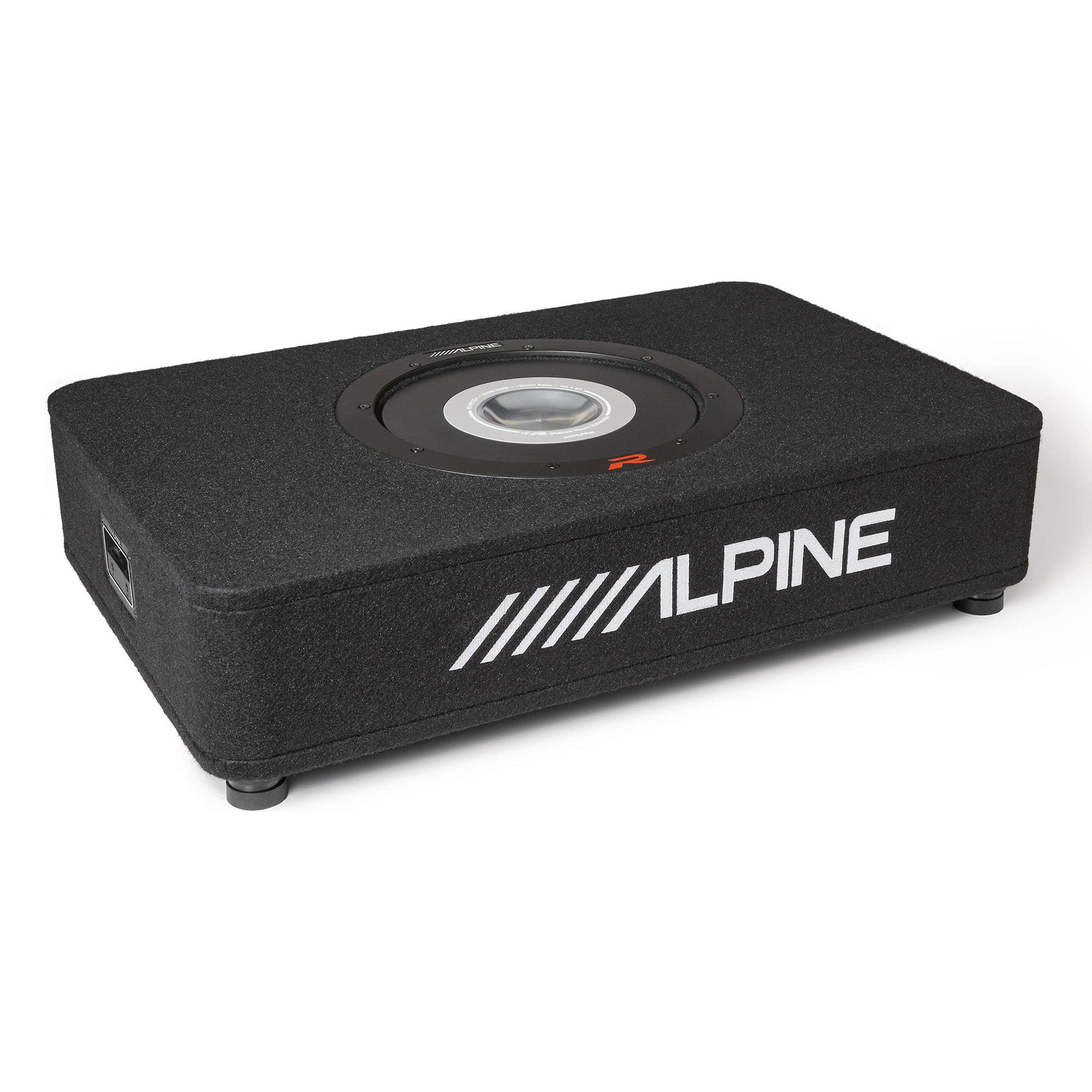 RS-SB12 12" Alpine Halo R-Series "R2" Preloaded Subwoofer Enclosure - Black/Gray