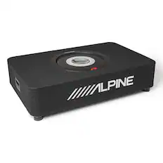 Front. Alpine - Alpine RS-SB12 12" Alpine Halo R-Series "R2" Preloaded Subwoofer Enclosure - Black/Gray.