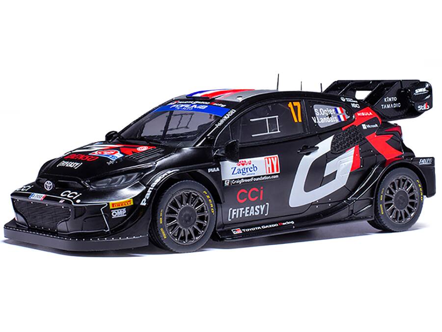 IXO Toyota GR Yaris Rally1 Hybrid #17 Sebastien Ogier Vincent Landais ...